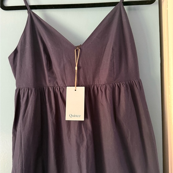 Quince Navy Blue Dress - Picture 3 of 5